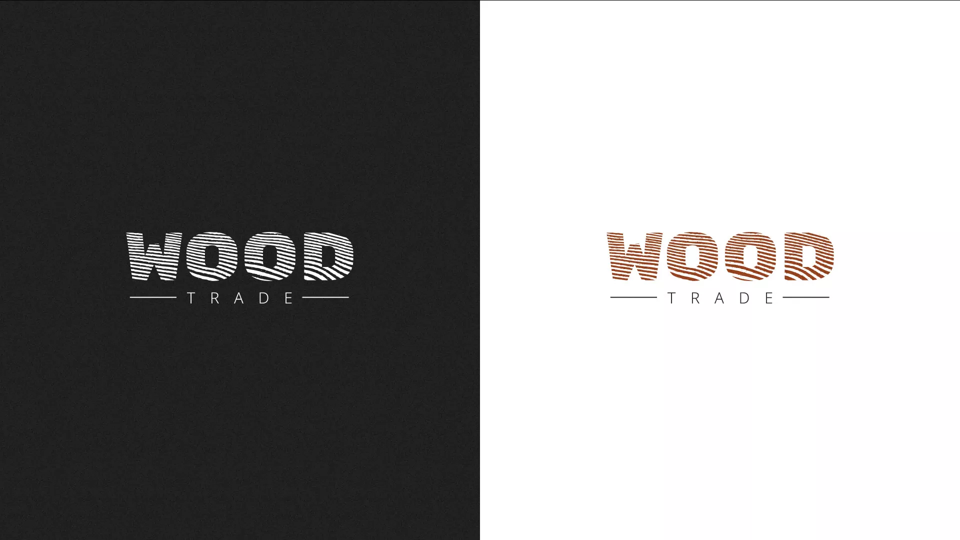 Разработка логотипа для компании «Wood Trade» в Малоярославце