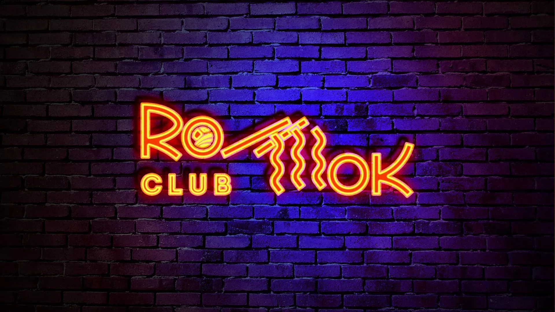 Разработка интерьерной вывески суши-бара «Roll Wok Club» в Малоярославце